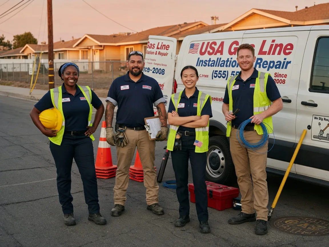 Gas Line Installation company in Blue Lake, CA